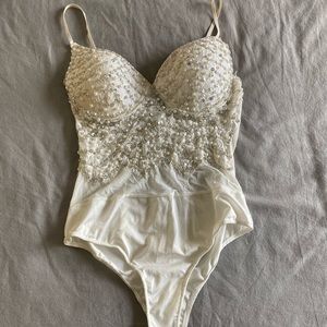 Rhinestone bodysuit